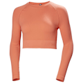 Pikkukuva 1 / 6: T-paidat Helly Hansen Allure Seamless Crop Ls Top Oranssin väriset 166 - 170 cm/M