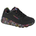 Pikkukuva 1 / 4: Puolikengät Skechers Uno Lite Mustat 36.5