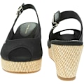 Pikkukuva 3 / 6: Sandaalit Tommy Hilfiger Iconic Elba Sling Back Wedge Mustat 41