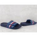 Miniatyrbillede 4 af 6: Tøffel Tommy Hilfiger Maxi Velcro Pool Slide Flåde 36