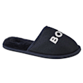 Miniatyrbillede 1 af 4: Hjemmesko BOSS Logo Slippers Sort 38