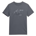 Miniatyrbillede 1 af 6: T-shirts 4F SS23TTSHM309SZARY Grafit 176 - 179 cm/M