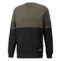 Pikkukuva 1 / 2: Puserot je Fleecet Puma Power Colorblock Crew Mustat,Oliivinväriset 182 - 187 cm/L