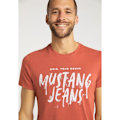 Pikkukuva 9 / 10: T-paidat Mustang Aaron C Print Oranssin väriset 164 - 169 cm/S