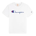 Miniatyrbillede 1 af 3: T-shirts Champion Reverse Weave Script Logo Crewneck Hvid 173 - 177 cm/S