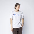 Pikkukuva 2 / 3: T-paidat Champion Reverse Weave Script Logo Harmaat 178 - 182 cm/M