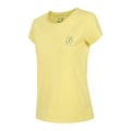 Miniatyrbillede 1 af 4: T-shirts 4F TSD068 Gul 162 - 165 cm/XS