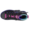 Miniatyrbillede 3 af 4: Sko Skechers Twi-lites 2.0-twinkle Wishes Sort,Flåde 34
