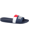 Miniatyrbillede 1 af 3: Tøffel Tommy Hilfiger Varsity Print Hvid,Rød,Blå 37