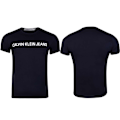 Miniatyrbillede 3 af 3: T-shirts Calvin Klein Core Institutional Sort 192 - 193 cm/XL