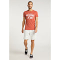 Miniatyrbillede 7 af 10: T-shirts Mustang Aaron C Print Orange 164 - 169 cm/S
