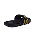 Pikkukuva 3 / 4: Rantakengät Adidas Adissage Mustat,Kullanväriset 39 1/3