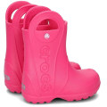Pikkukuva 2 / 6: Kumisaappaat Crocs Handle IT Rain Boot Vaaleanpunaiset 32