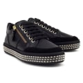 Miniatyrbillede 2 af 5: Sneakers low Geox Leelu Sort 36