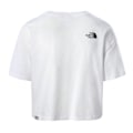 Pikkukuva 2 / 2: T-paidat The North Face Cropped Easy Tee Valkoiset 173 - 178 cm/XL
