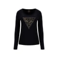 Miniatyrbillede 1 af 4: T-shirts Guess W2BI67J1300JBLK Sort 163 - 167 cm/S