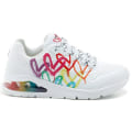 Miniatyrbillede 1 af 7: Sneakers low Skechers Uno 2 Floating Hvid,Rød 36.5