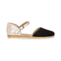 Miniatyrbillede 2 af 10: Espadriller Maciejka 0453601005 Guld,Sort 36