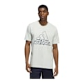 Pikkukuva 1 / 4: T-paidat Adidas Dynamic Sport Graphic Valkoiset 170 - 175 cm/M