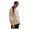Pikkukuva 2 / 4: Puserot je Fleecet Vans Club Slouchy Crew Vihreät,Beesit,Valkoiset 163 - 167 cm/S