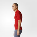 Miniatyrbild 2 av 6: Shirts Adidas Techfit Base Röda 170 - 175 cm/M