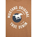 Miniatyrbillede 5 af 7: T-shirts Mustang Alexia C Print Brun 170 - 175 cm/M