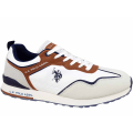 Miniatyrbillede 1 af 6: Sneakers low U.S. Polo Assn TABRY002WHICUO01 Hvid,Grå 44
