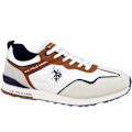 Pikkukuva 1 / 6: Puolikengät U.S. Polo Assn TABRY002WHICUO01 Valkoiset,Harmaat 41