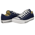 Pikkukuva 7 / 7: Koripallokengät Converse Chuck Taylor All Star OX Valkoiset,Tummansininen 39