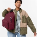 Miniatyrbild 5 av 6: Ryggsäckar Eastpak 2a9 Padded Bushy Burgundy Körsbär
