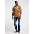 Miniatyrbillede 2 af 7: T-shirts Mustang Alexia C Print Brun 170 - 175 cm/M