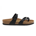 Miniatyrbillede 1 af 3: Tøffel Birkenstock 071791 Brun,Sort 37