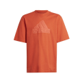 Miniatyrbillede 1 af 3: T-shirts Adidas FI Logo Tee JR Brun 147 - 152 cm/M