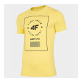 Miniatyrbillede 1 af 4: T-shirts 4F H4L22TSM03373S Gul 179 - 182 cm/L