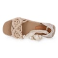 Miniatyrbillede 4 af 5: Sandaler Frau Fancy Macrame Natural Beige 36