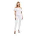 Pikkukuva 5 / 6: T-paidat Guess W3GH89WFG40G011 Valkoiset 158 - 162 cm/XS