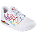 Miniatyrbillede 4 af 7: Sneakers low Skechers Uno 2 Floating Hvid,Rød 36.5