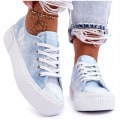 Miniatyrbild 6 av 10: Lågskor Lee Cooper LCW23311782LA Blå 39