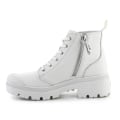 Miniatyrbillede 4 af 7: Sko Palladium Pallabase Leather White black M Hvid 39.5