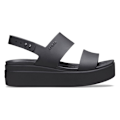Pikkukuva 1 / 4: Sandaalit Crocs Brooklyn Low Wedge Mustat 36