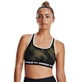 Miniatyrbillede 3 af 6: T-shirts Under Armour Ua Crossback Mid Print Sort,Grøn 168 - 172 cm/M
