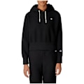 Miniatyrbillede 1 af 4: Sweatshirts Champion Wmns Reverse Weave Cropped Hoodie Sort 173 - 177 cm/L