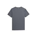 Miniatyrbillede 2 af 6: T-shirts 4F SS23TTSHM309SZARY Grafit 176 - 179 cm/M