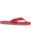 Miniatyrbillede 1 af 6: Flip-flops Tommy Hilfiger Flag Print Flip Flop Rød 35