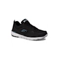 Pikkukuva 3 / 6: Puolikengät Skechers Mens Flex Advantage 30 Mustat 42.5