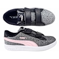 Miniatyrbillede 3 af 6: Sneakers low Puma Smash V2 Glitz Glam V PS Grå 34.5