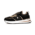 Miniatyrbillede 3 af 10: Sneakers low U.S. Polo Assn SOFIA002BLKBEI01 Guld,Sort 41