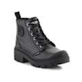 Miniatyrbillede 2 af 7: Sko Palladium Pallabase Leather Black Sort 38
