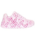 Pikkukuva 1 / 4: Puolikengät Skechers Uno Lite Spread Vaaleanpunaiset 36