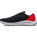 Miniatyrbillede 2 af 5: Sneakers low Under Armour Charged Pursuit 3 Tech Sort,Rød 45.5